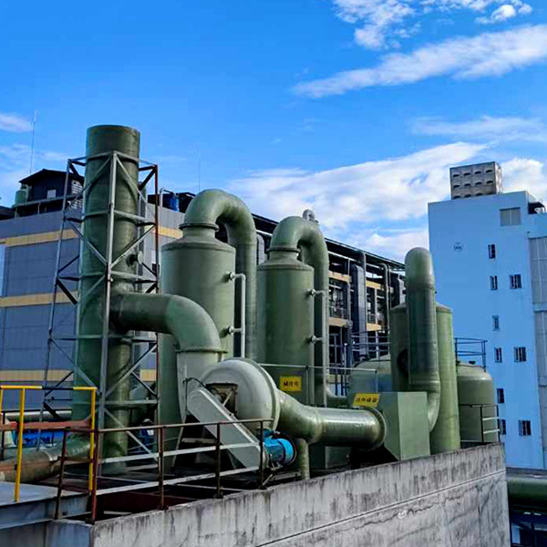 玻璃钢氯气吸收塔 玻璃钢脱硫塔 玻璃钢三级净化塔