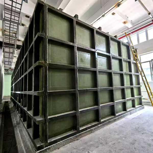 玻璃钢电解槽 萃取槽安装