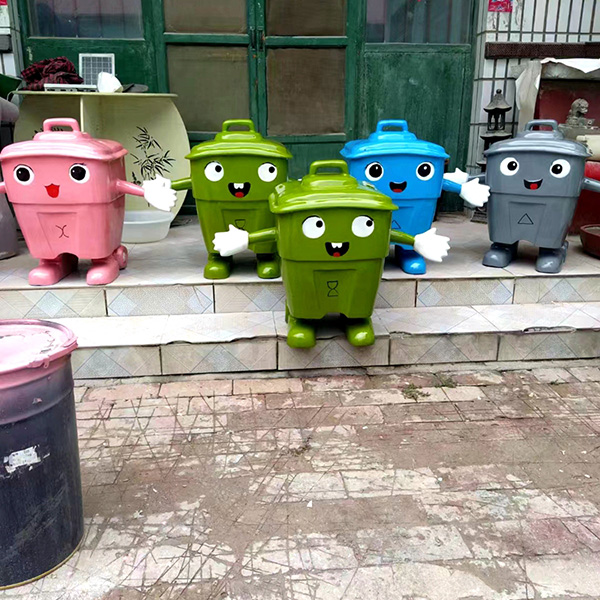 玻璃钢防腐垃圾桶