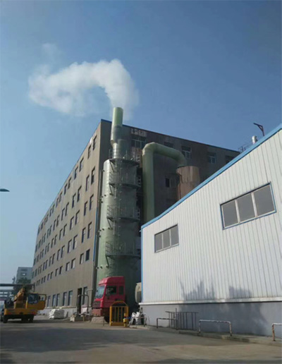 烟气脱硫行业玻璃钢应用说明