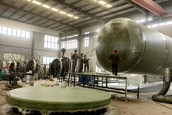 玻璃钢生产车间