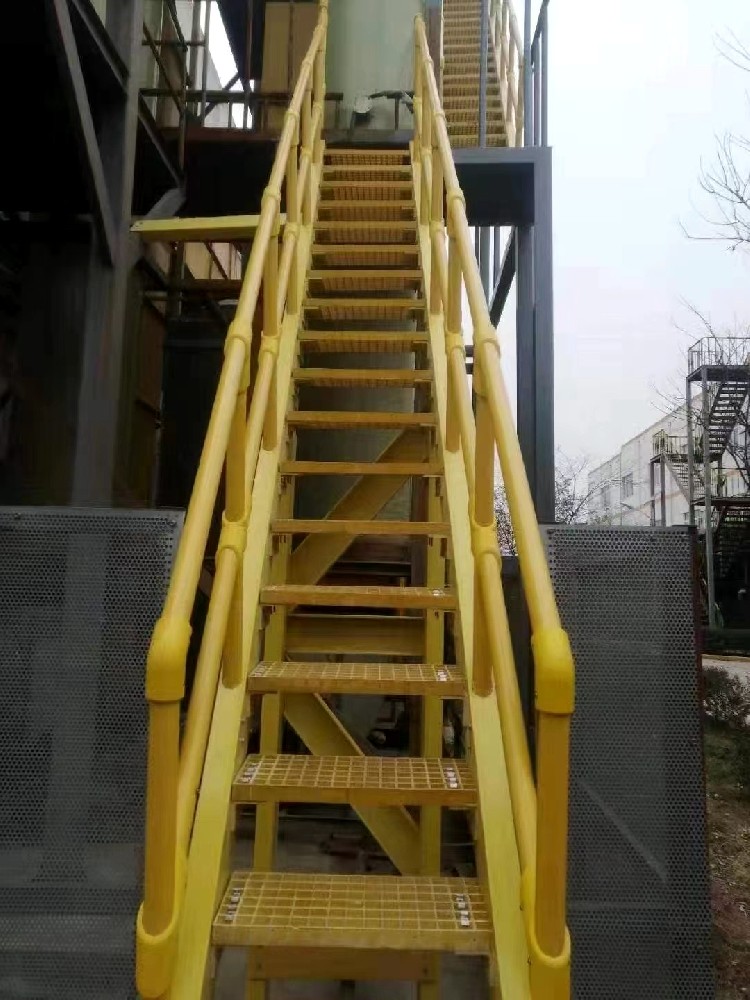 玻璃钢爬梯护栏